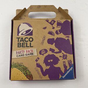 Taco Bell Party Pack Card Game Night Friends & Family Food Themed Board Game